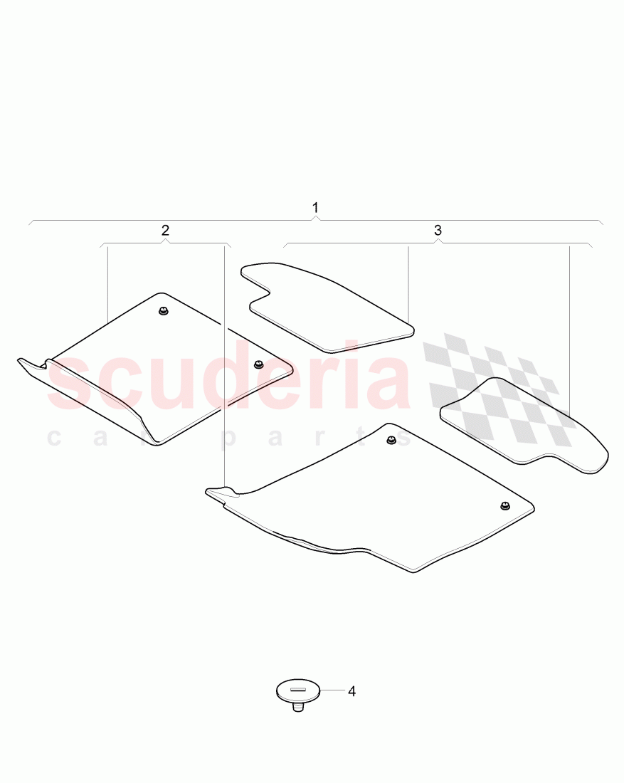 Original Accessories, floor covering of Bentley Bentley Continental Supersports (2009-2011)