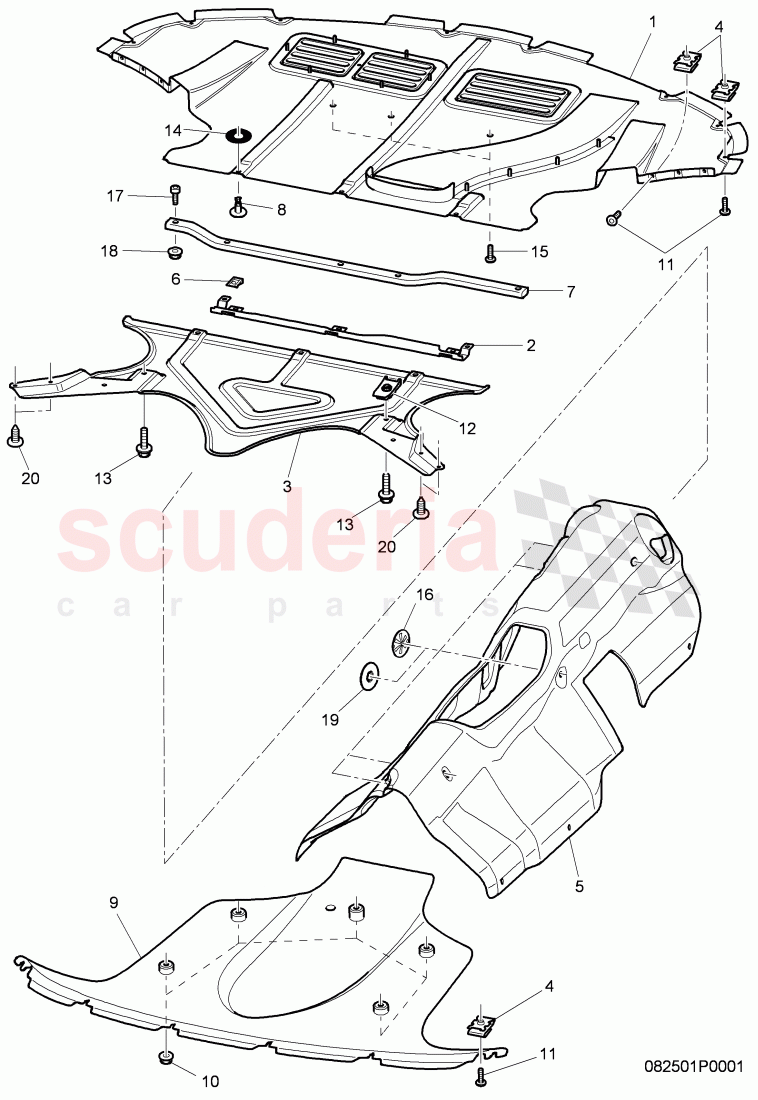 damping pan of Bentley Bentley Continental GT (2003-2010)