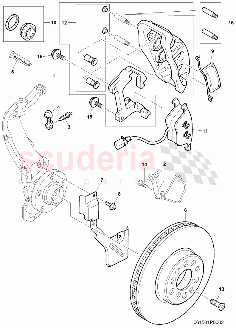 disc brakes of Bentley Bentley Continental GTC (2006-2010)