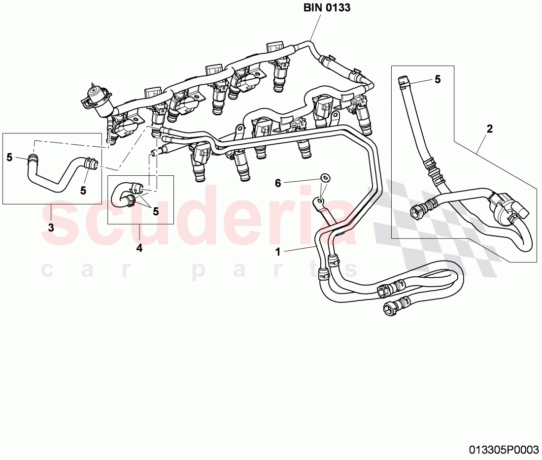 fuel line (tube) with vent, line (tube), D - MJ 2008>> - MJ 2010 of Bentley Bentley Continental Flying Spur (2006-2012)