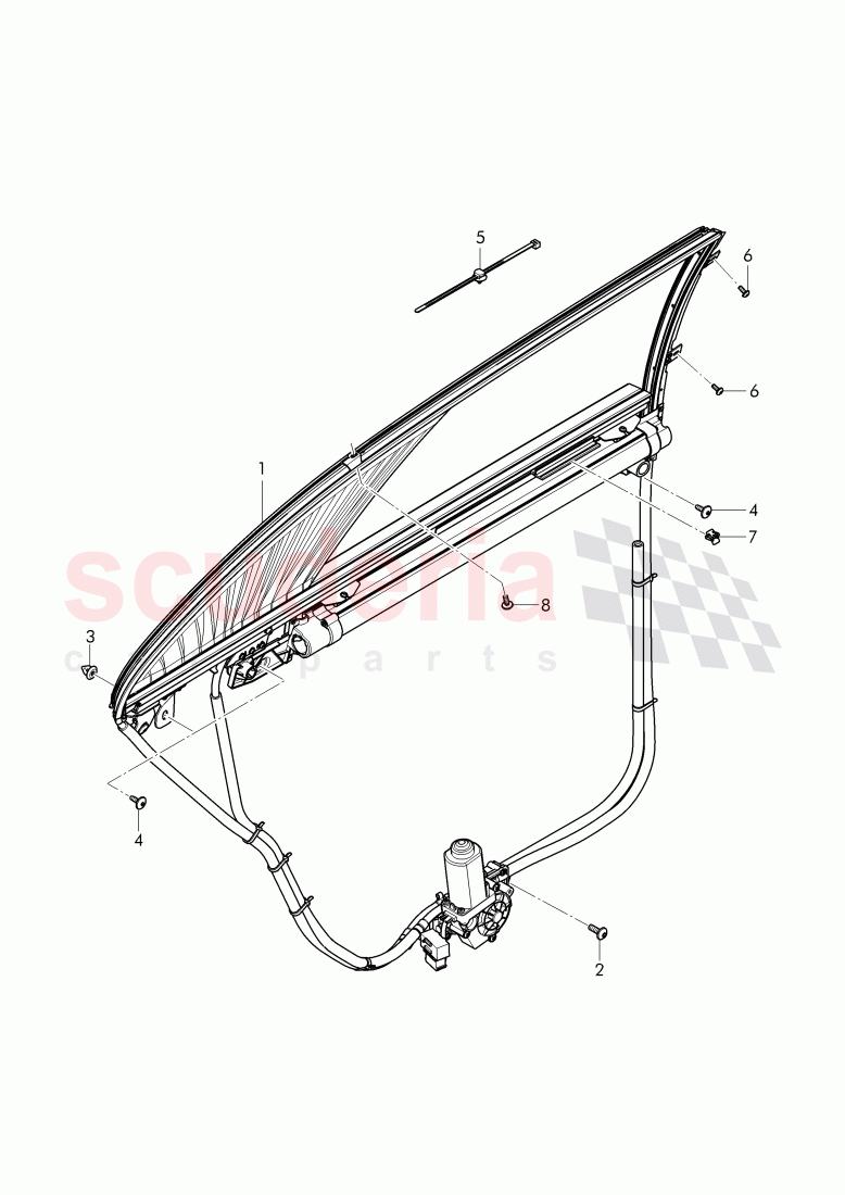 curtain for side window, D >> - MJ 2016 of Bentley Bentley Mulsanne (2010+)