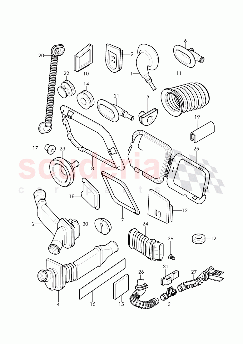 Grommets of Bentley Bentley Continental GT (2011-2018)