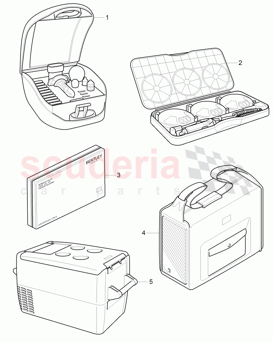 Original Accessories, Body/miscellaneous of Bentley Bentley Continental Flying Spur (2006-2012)