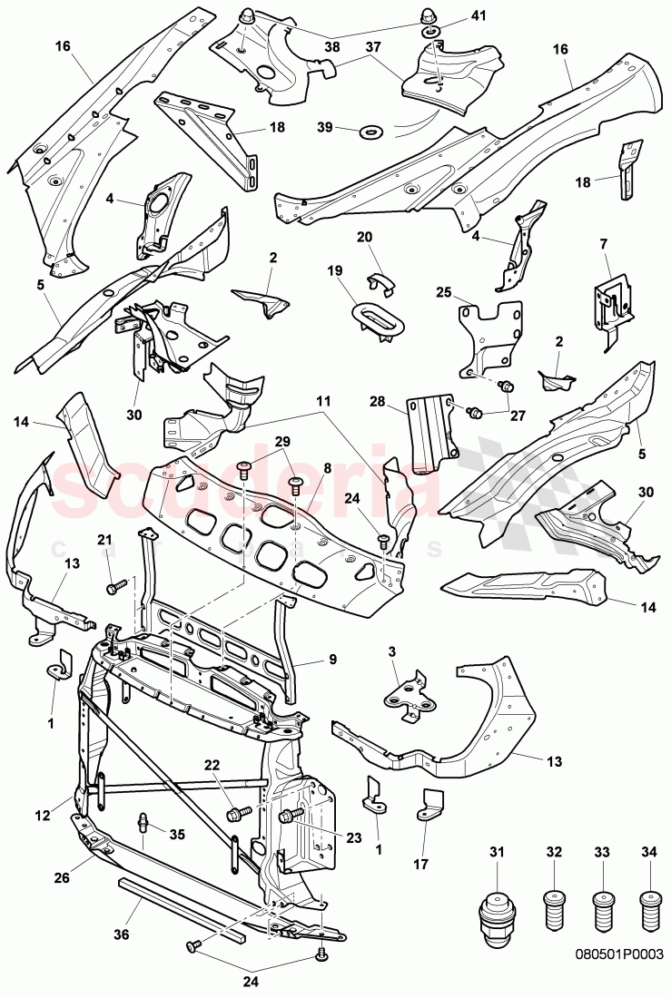 repair plates, F 3W-7-041 095>> 3W-7-051 365 of Bentley Bentley Continental Flying Spur (2006-2012)