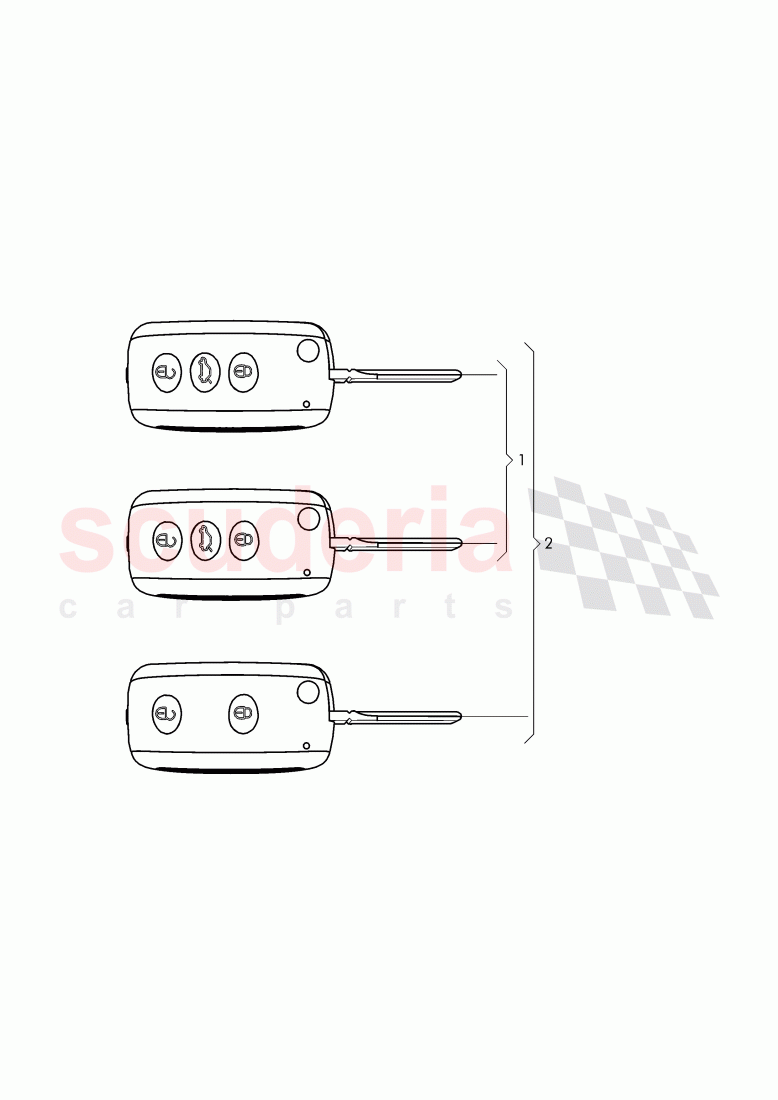 key, Service kit of Bentley Bentley Continental Flying Spur (2006-2012)