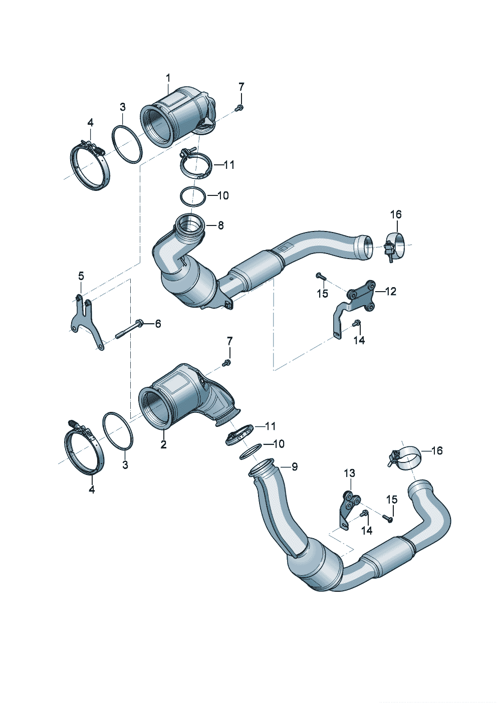 Pre-catalyst
Exhaust pipe with catalyst of Bentley Bentley New Flying Spur (2025)