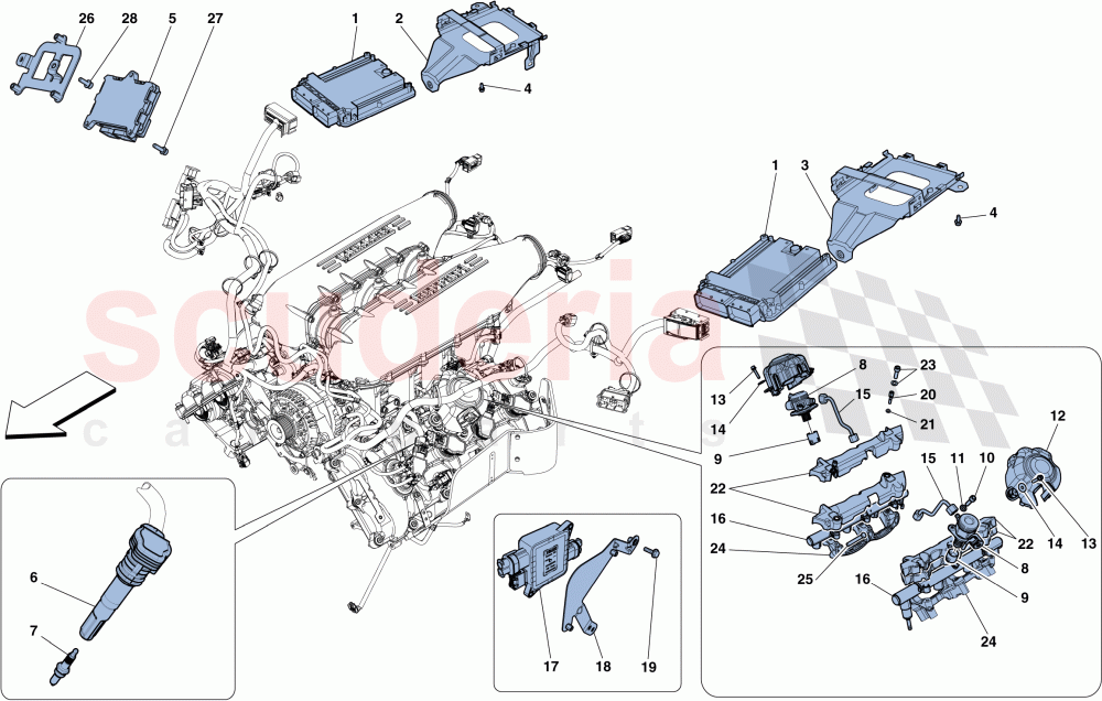 INJECTION - IGNITION SYSTEM of Ferrari Ferrari 458 Speciale