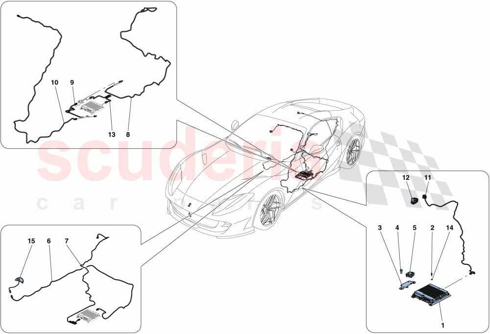 TELEMETRY of Ferrari Ferrari 812 Superfast/GTS