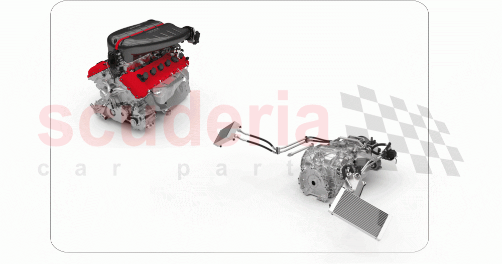 SPARE ASSEMBLY UNITS of Ferrari Ferrari LaFerrari Aperta