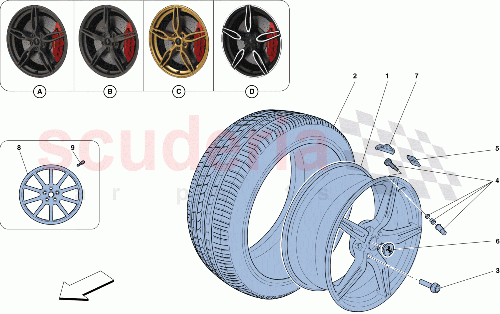 WHEELS of Ferrari Ferrari 458 Speciale Aperta