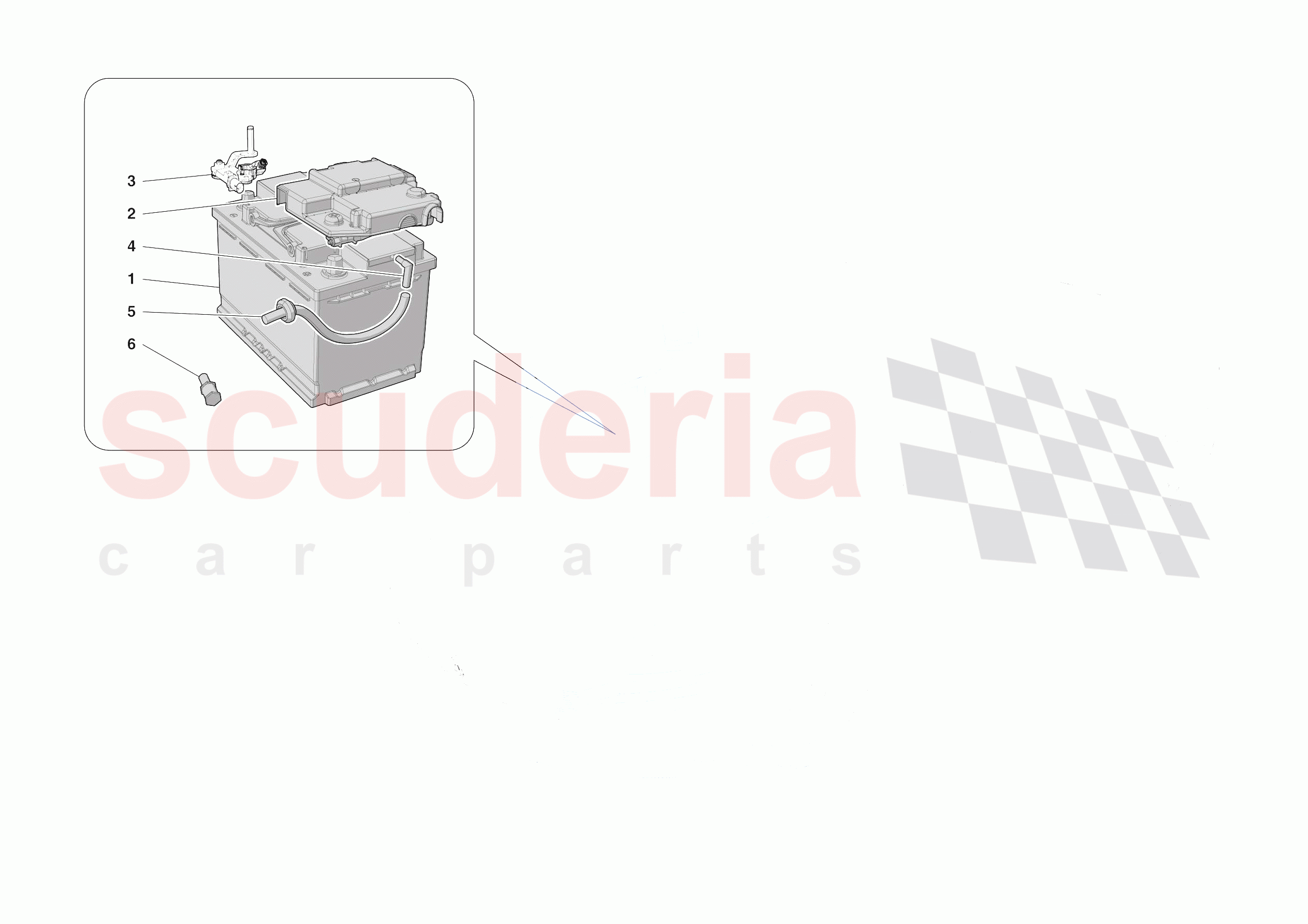 BATTERIES of Ferrari Ferrari Roma Spider Europe RH