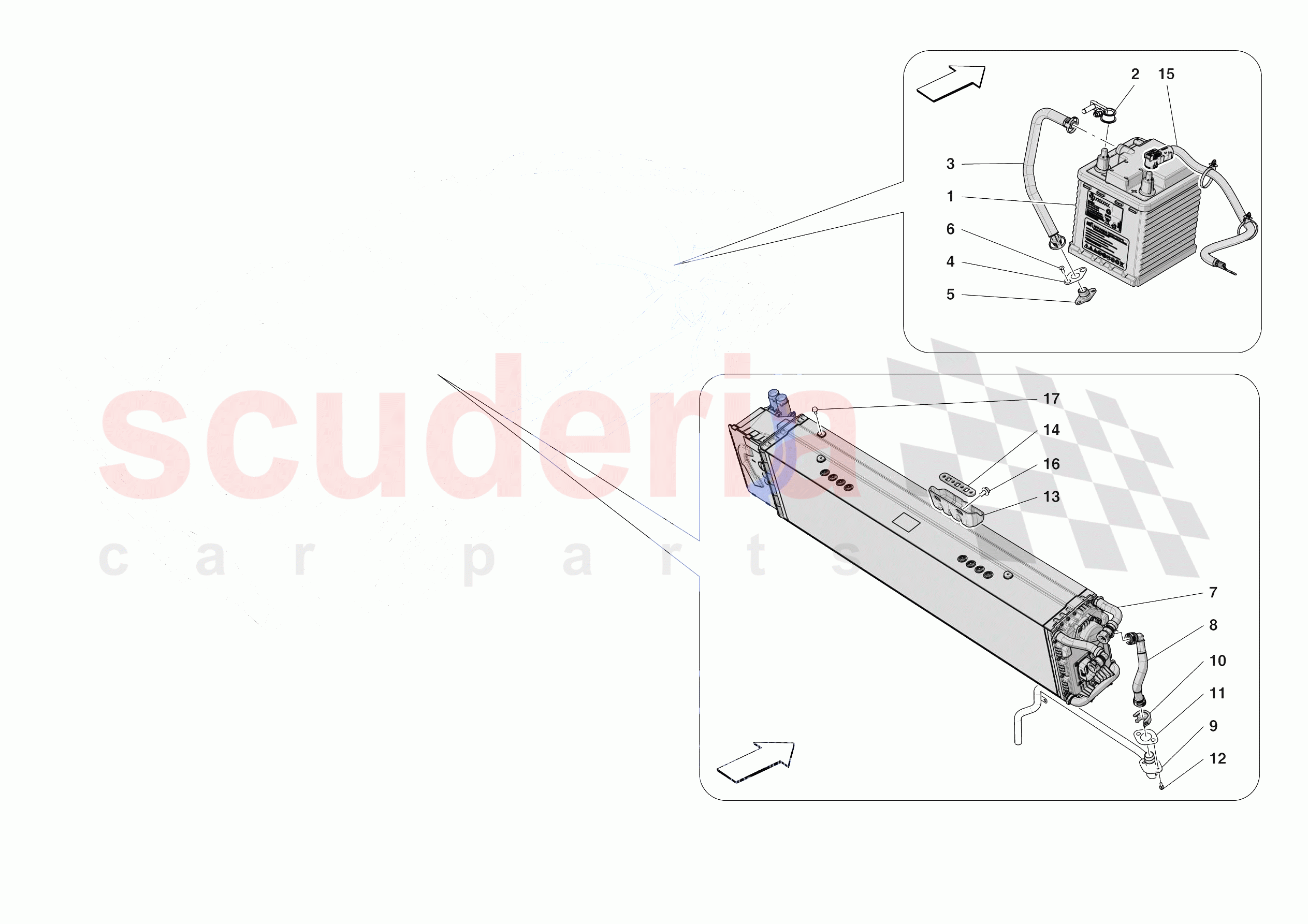 BATTERIES of Ferrari Ferrari SF90 XX Spider USA