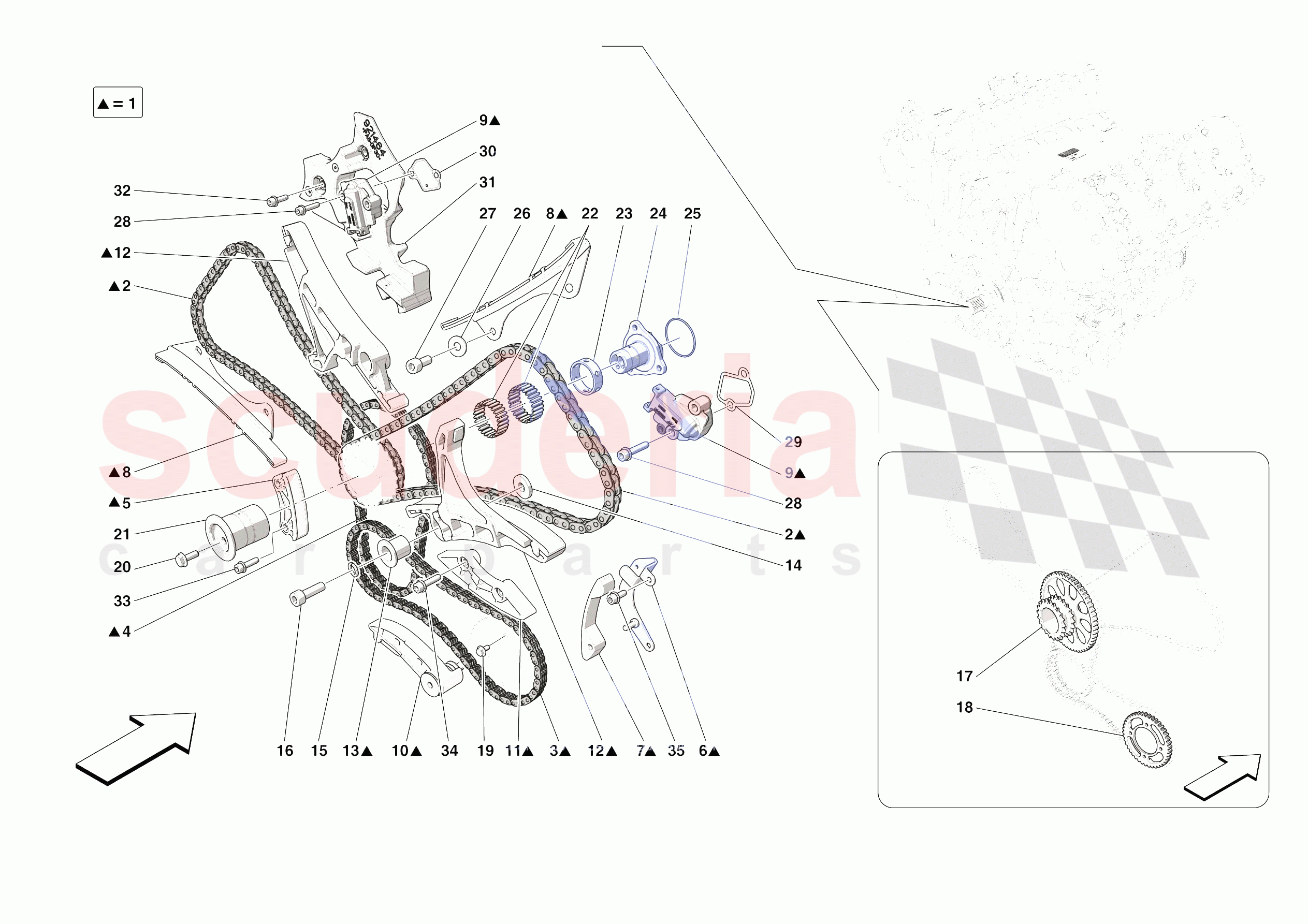 TIMING SYSTEM DRIVE of Ferrari Ferrari SF90 XX Stradle USA