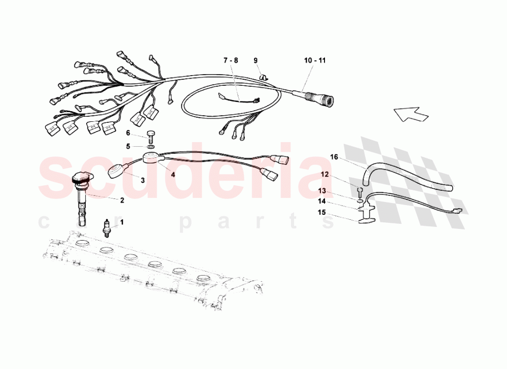 System Ignition of Lamborghini Lamborghini Murcielago LP670