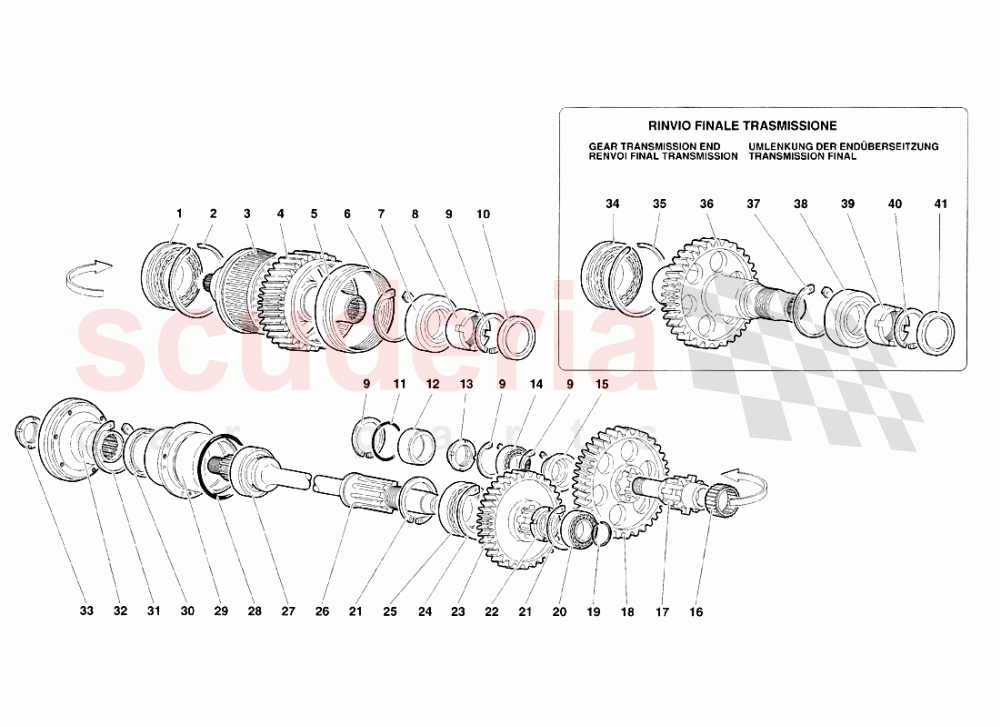 Viscous Coupling of Lamborghini Lamborghini Diablo VT Roadster (1998-2000)