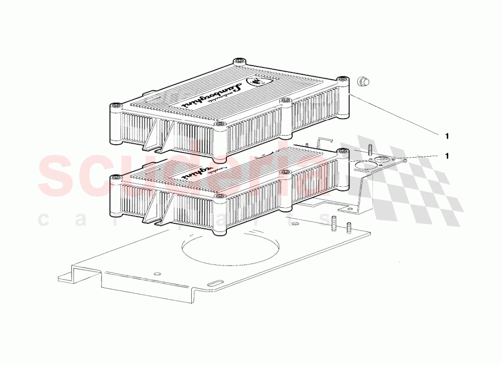 Eletronic Injection Units - (Valid for South Africa - R.H.D. Version - April 1994) of Lamborghini Lamborghini Diablo VT (1993-1998)