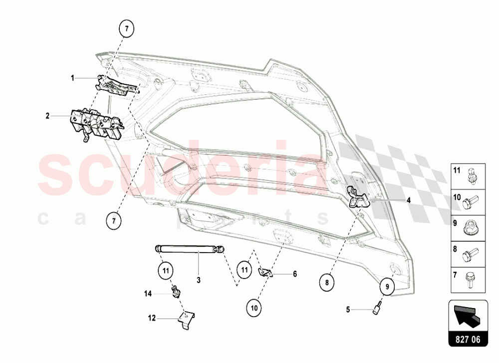 POP UP COVER of Lamborghini Lamborghini Aventador LP720 Roadster