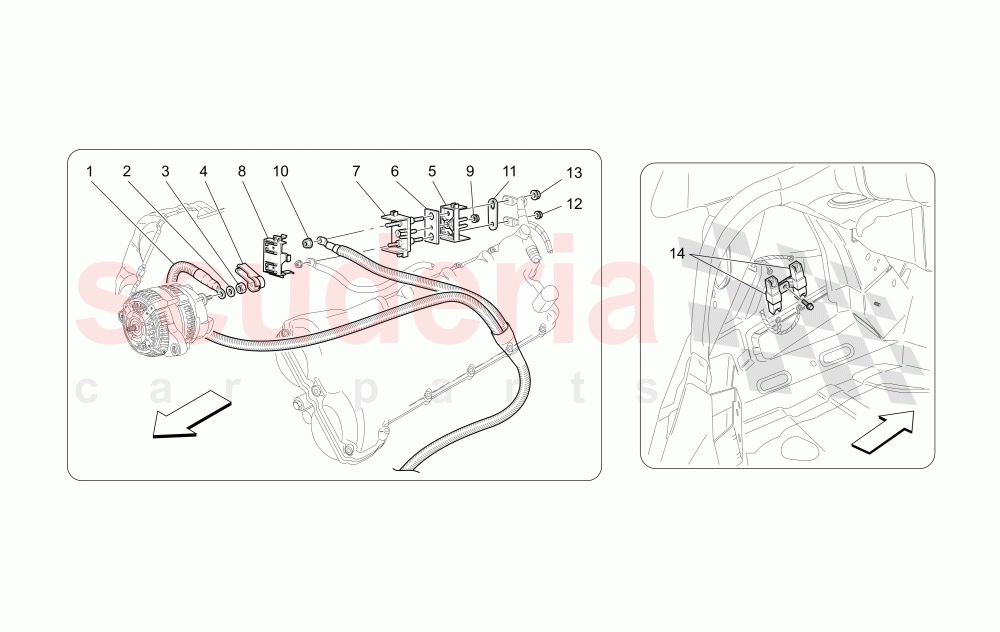 MAIN WIRING of Maserati Maserati GranCabrio (2013+)