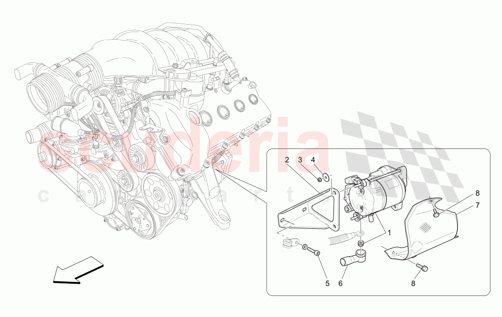 ELECTRONIC CONTROL: ENGINE IGNITION of Maserati Maserati GranCabrio (2010-2012)