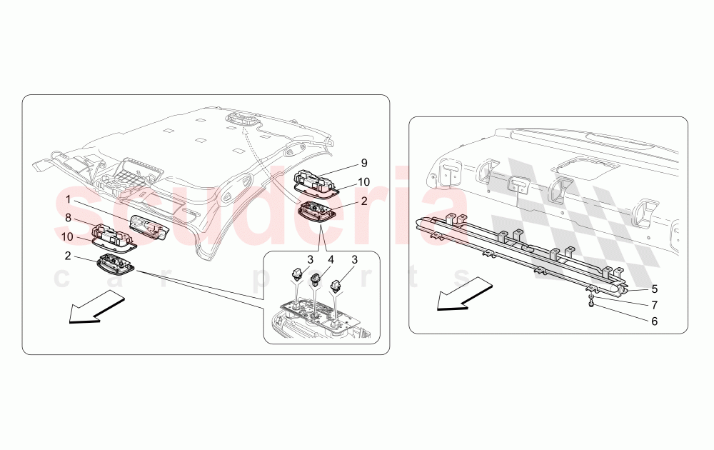 INTERNAL VEHICLE DEVICES of Maserati Maserati Quattroporte (2003-2007) DuoSelect