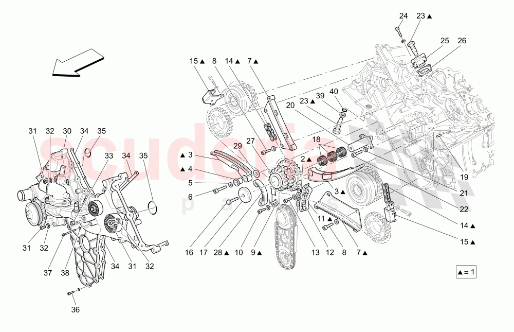 TIMING of Maserati Maserati GranCabrio (2016+) MC