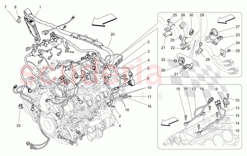 ELECTRONIC CONTROL: INJECTION AND ENGINE TIMING CONTROL of Maserati Maserati Quattroporte (2013+) GTS