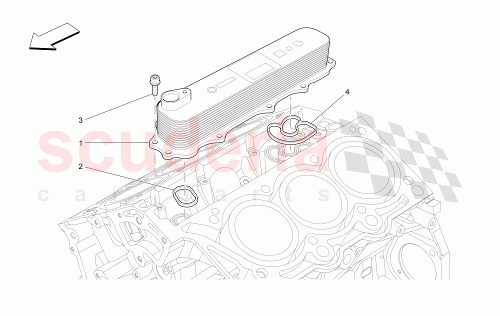 HEAT EXCHANGER of Maserati Maserati Ghibli (2014-2016) S Q4