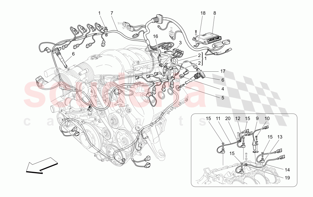 ELECTRONIC CONTROL: INJECTION AND ENGINE TIMING CONTROL of Maserati Maserati GranTurismo (2017+) Special Edition CC