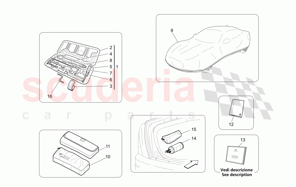 STANDARD PROVIDED (Available with: Centennial Edition) of Maserati Maserati GranCabrio (2016+) MC Centennial