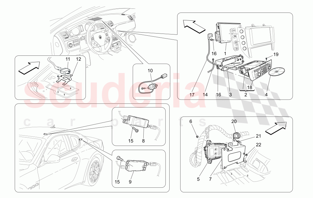 IT SYSTEM of Maserati Maserati GranTurismo (2011-2012) S