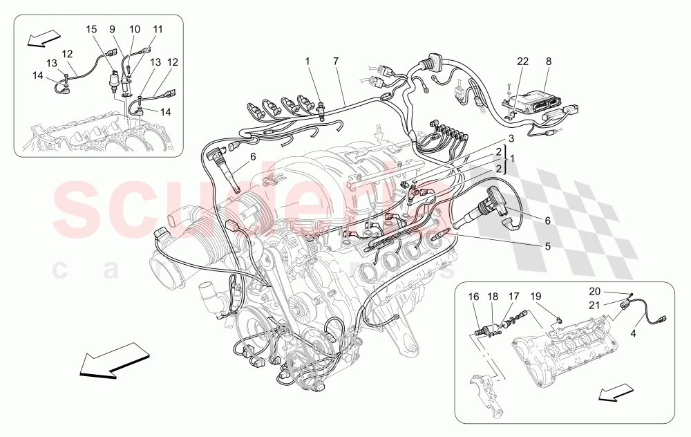 ELECTRONIC CONTROL: INJECTION AND ENGINE TIMING CONTROL of Maserati Maserati Quattroporte (2003-2007) DuoSelect