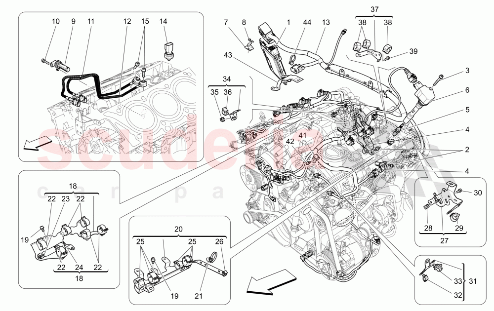 ELECTRONIC CONTROL: INJECTION AND ENGINE TIMING CONTROL of Maserati Maserati Levante (2017+) S