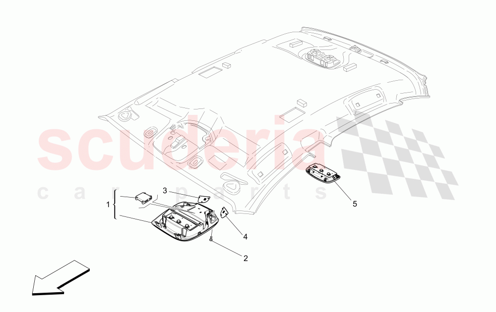 INTERNAL VEHICLE DEVICES of Maserati Maserati Quattroporte (2017+) S Q4