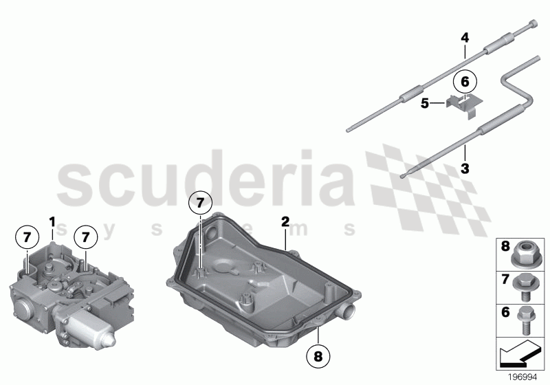 Parking brake/actuator of Rolls Royce Rolls Royce Phantom Extended Wheelbase