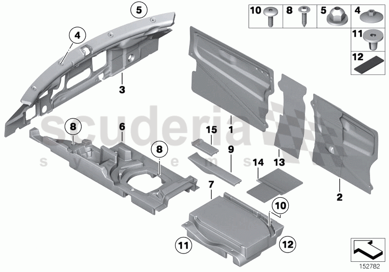 Sound insulation, inner of Rolls Royce Rolls Royce Phantom