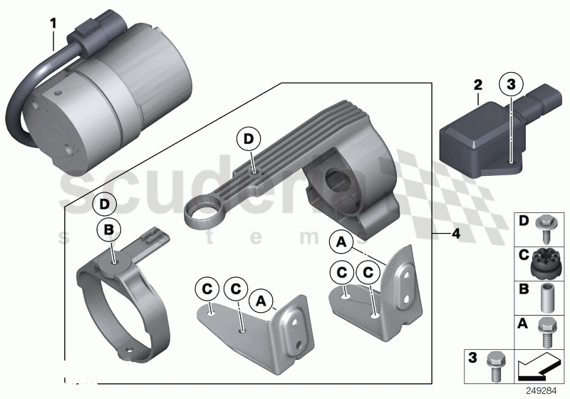 DSC compressor/senors/mounting parts of Rolls Royce Rolls Royce Phantom