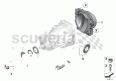 Final drive, gasket set of Rolls Royce Rolls Royce Ghost Series I (2009-2014)