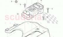 Gearbox mounting, for 8-speed automatic gearbox