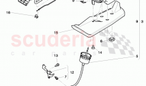 selector mechanism with cable, for 6 speed automatic transm.