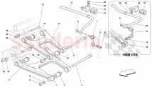 REAR SUSPENSION - WISHBONES AND STABILIZER BAR