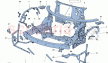 CHASSIS - COMPLETE FRONT STRUCTURE AND PANELS