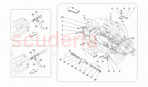 ACTUATION HYDRAULIC PARTS FOR F1 GEARBOX