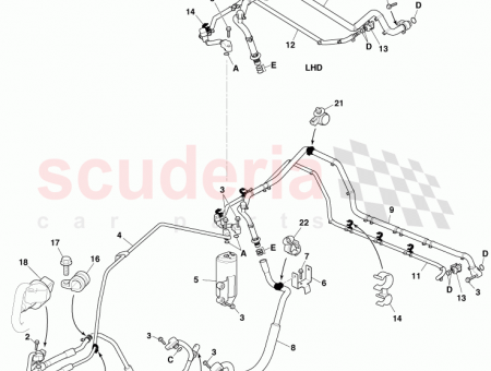 Photo of Tube Assy A C Compressor to Condenser CD33…