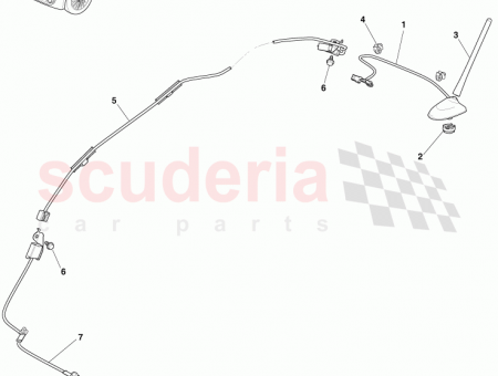 Photo of Cord Sub assy Antenna RHD 86101…