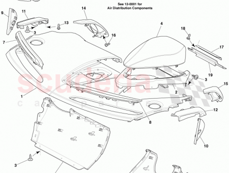 Photo of Gap Hider Assy Instrument Cluster 12023 14 6933…