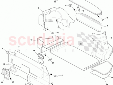 Photo of LOADSPACE BACKBOARD ASSY CONV 9G43 L45445…