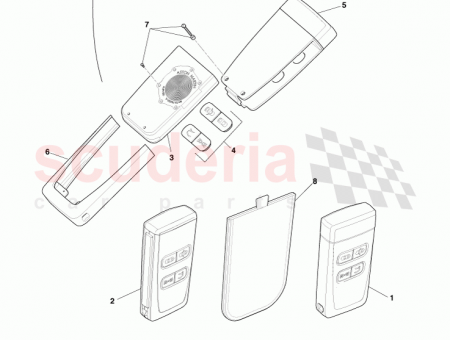 Photo of Glass and Lexan Cage Assembly 315 MHz Glass…