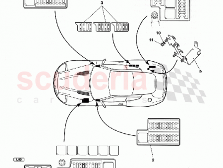 Photo of BRACKET FUSEBOX LID LHD 5R13 13B525…