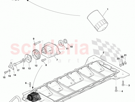 Photo of CHAIN SCAV PMP DRV AY93 6A985…