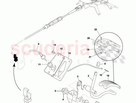 Photo of RETAINER ACCELERATOR CABLE RHD 29…